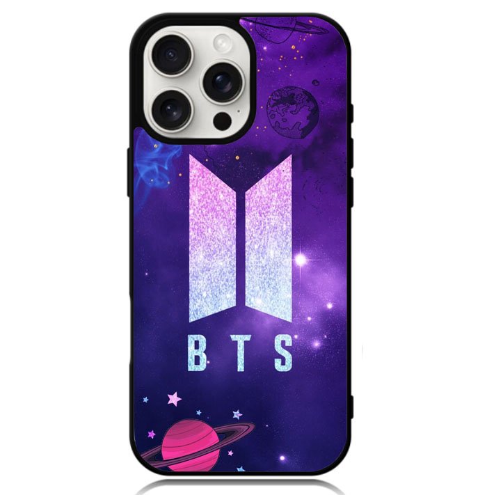 BTS Logo Case iPhone 16 Pro Max BC1030