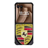 Porsche Logo Z4551 Motorola Moto RAZR Plus 2025 Case