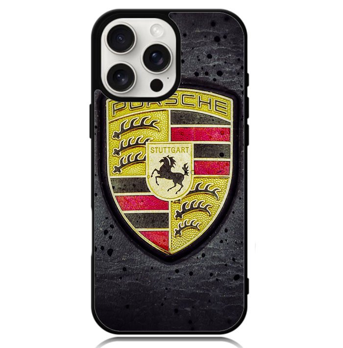 Porsche Logo Z4551 iPhone 16 Pro Max Case