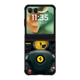 Red Ferrari Logo Z4552 Motorola Moto RAZR 2025 Case