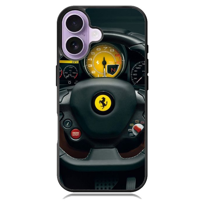 Red Ferrari Logo Z4552 iPhone 17 Case