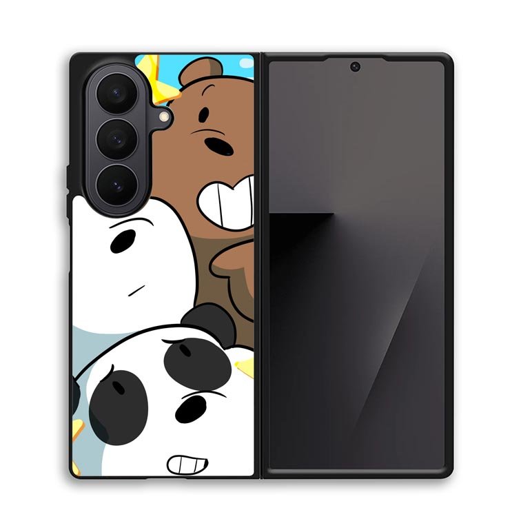 we bare bears Z4591 Samsung Galaxy Z Fold 7 Case