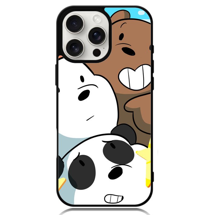 we bare bears Z4591 iPhone 16 Pro Max Case
