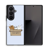 Free we bare bears Z4592 Samsung Galaxy Z Fold 7 Case
