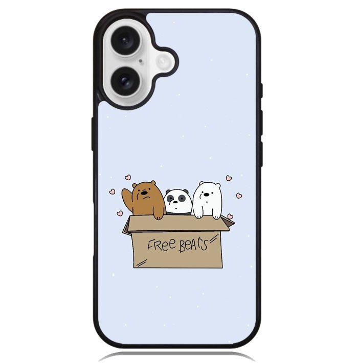 Free we bare bears Z4592 iPhone 16 Plus Case