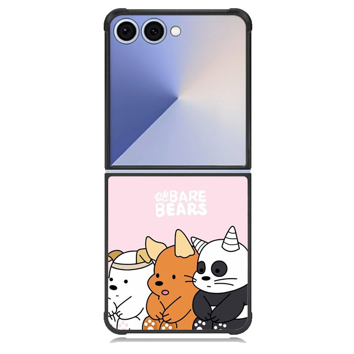 Cute we bare bears Z4593 Samsung Galaxy Z Flip 7 Case
