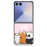 Cute we bare bears Z4593 Samsung Galaxy Z Flip 7 Case
