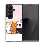 Cute we bare bears Z4593 Samsung Galaxy Z Fold 7 Case