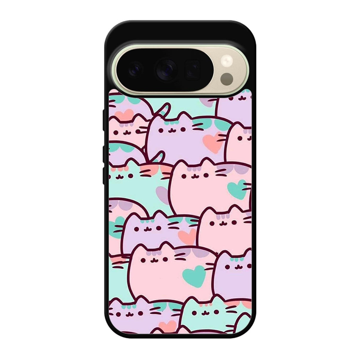 pusheen pattern Z4602 Google Pixel 10 Pro Case