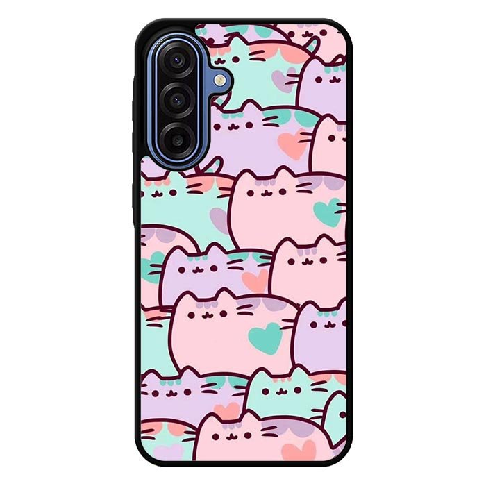 pusheen pattern Z4602 Samsung Galaxy A17 5G Case