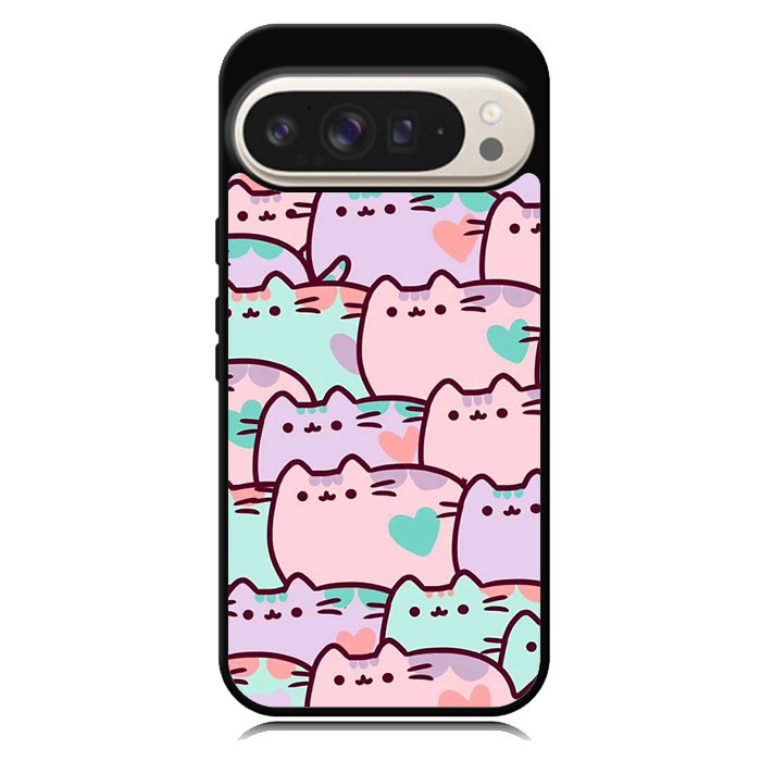 pusheen pattern Z4602 Google Pixel 10 Pro XL Case