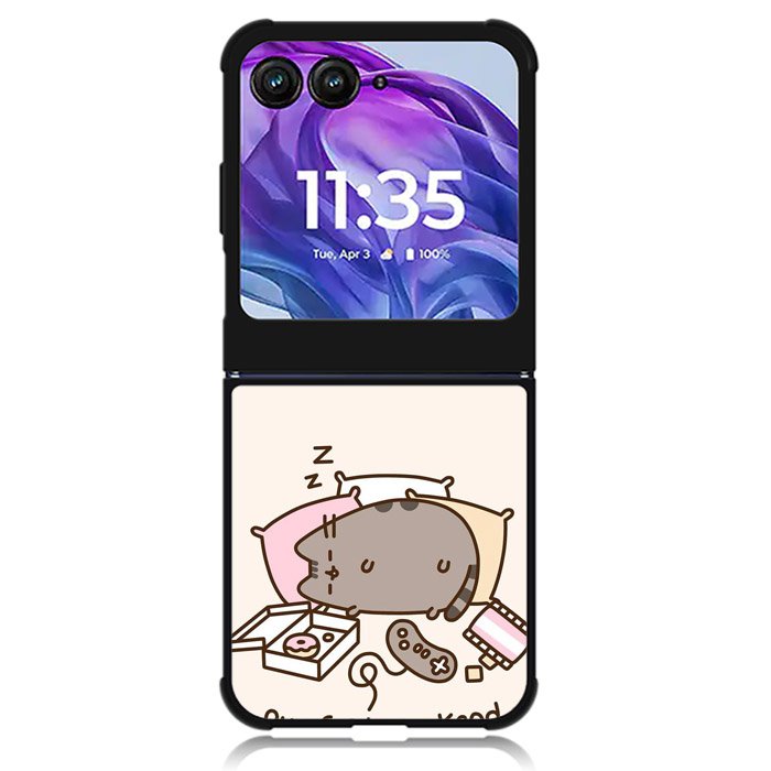 Pusheen Cat 1st Motorola Moto Razr 2024 , Moto Razr 50 Case