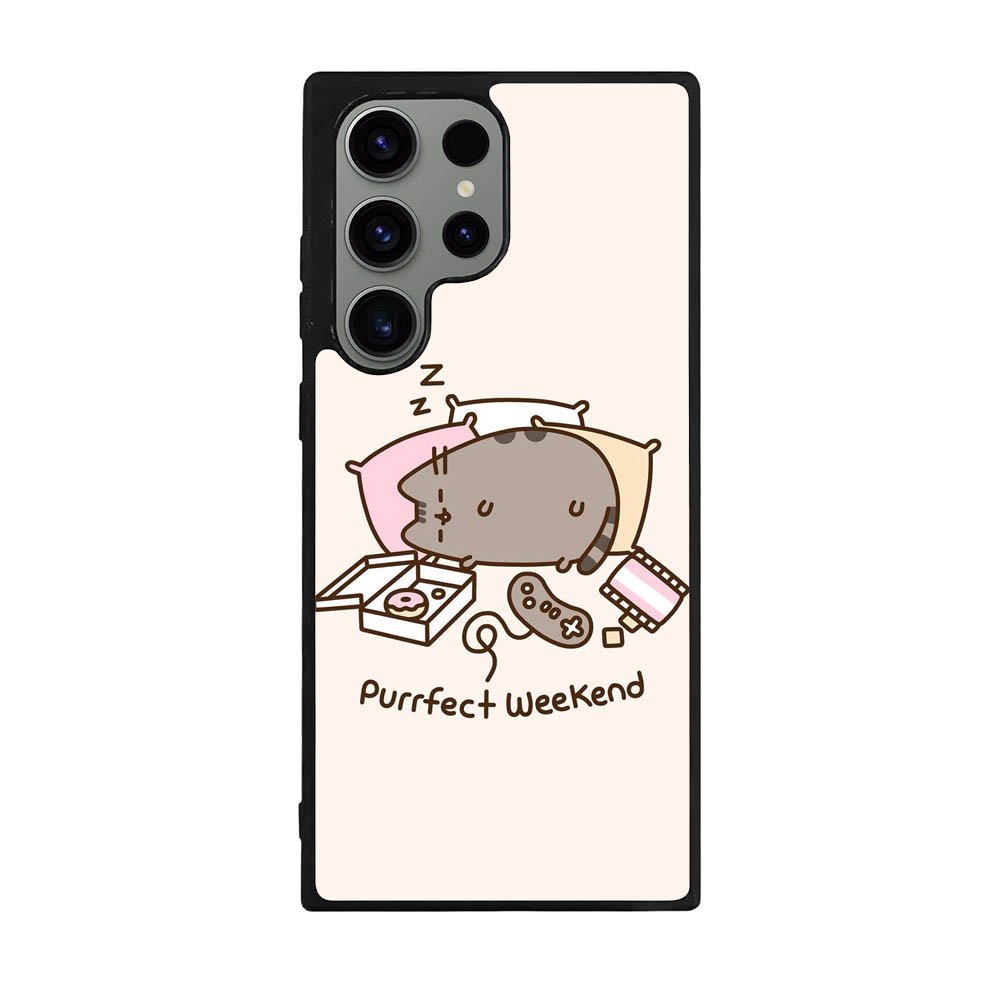 pusheen cat Case Samsung Galaxy S25 Ultra 5G BC1035