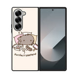 pusheen cat Case Samsung Galaxy Z Fold 6 5G BC1035