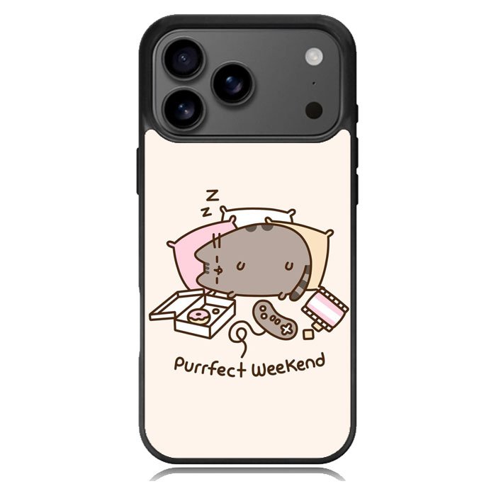 pusheen cat iPhone 17 Pro Max Case BC1035
