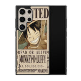 New Monkey D Luffy bounty poster Z4605 Samsung Galaxy S24 Ultra 5G Case