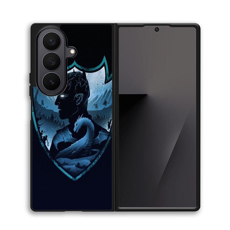 night king symbol Z4642 Samsung Galaxy Z Fold 7 Case