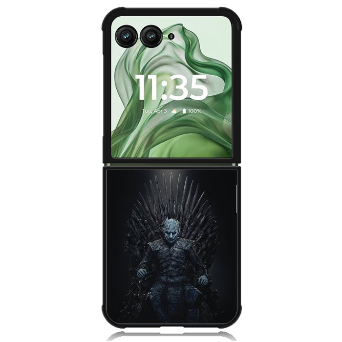 night king game of thrones Z4643 Motorola Moto Razr+ Plus 2024/2025 Case, Motorola Razr 50 Ultra/50s Ultra Case