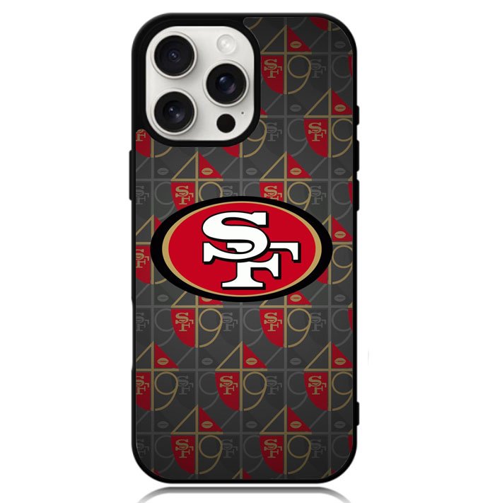 San Francisco 49ers Logo Case iPhone 16 Pro BC1037