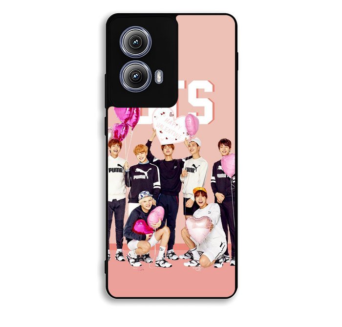 BTS Pink Motorola Moto Edge 2024 Case FE3171