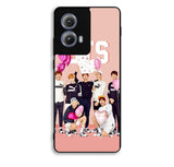BTS Pink Motorola Moto Edge 2024 Case FE5664