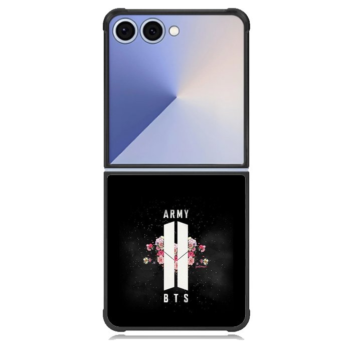 BTS Logo Army Z4700 Samsung Galaxy Z Flip 7 Case