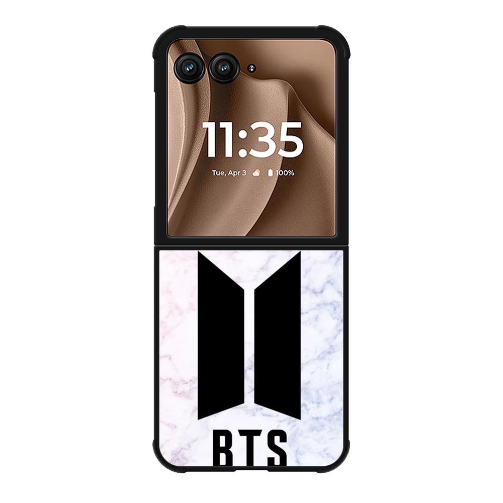BTS Logo Z4701 Motorola Moto RAZR Plus 2025 Case