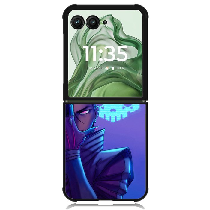 Sombra Overwatch Z4703 Motorola Moto Razr+ Plus 2024/2025 Case, Motorola Razr 50 Ultra/50s Ultra Case