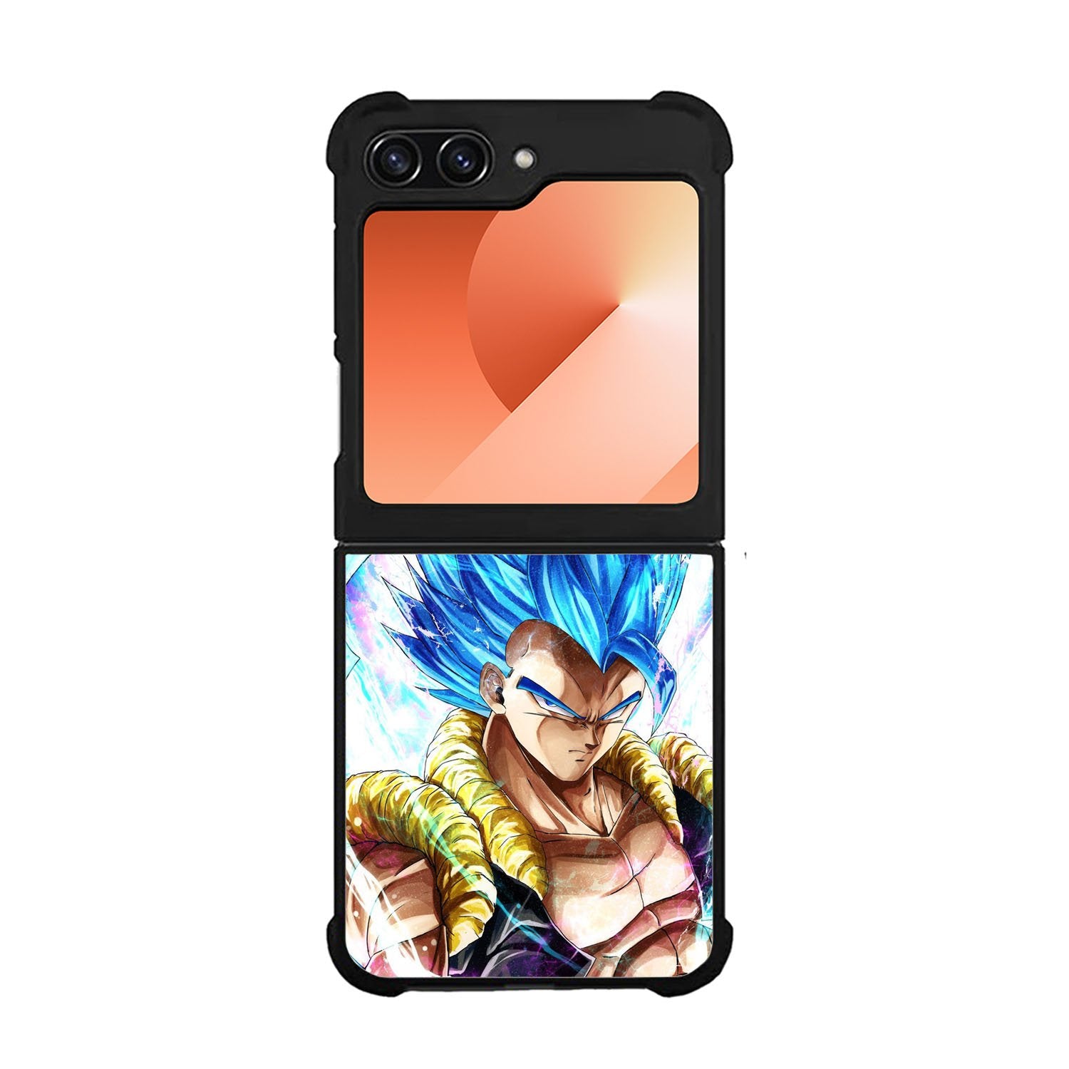Gogeta Blue Art Dragon Ball Case Samsung Galaxy Z Flip 6 5G BC1041