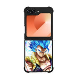 Gogeta Blue Art Dragon Ball Case Samsung Galaxy Z Flip 6 5G BC1041