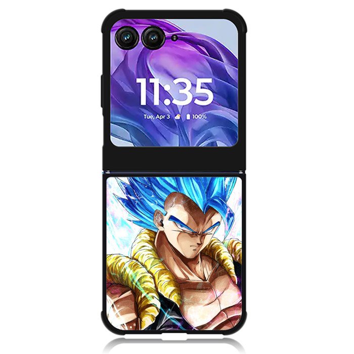Gogeta Blue Art Dragon Ball Motorola Moto Razr 2024 , Moto Razr 50 Case