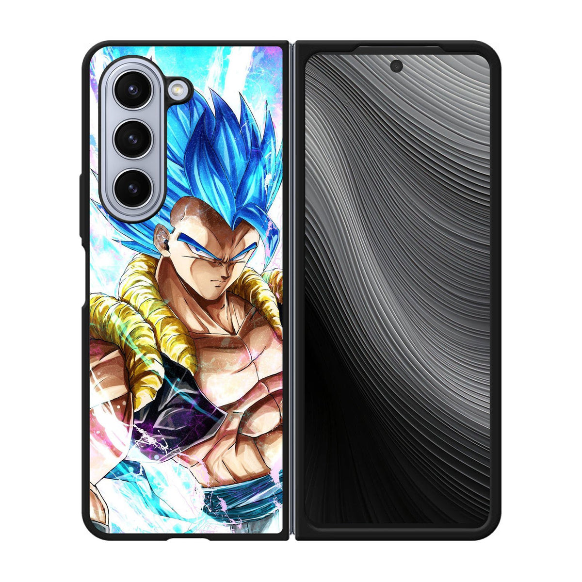 Gogeta Blue Art Dragon Ball Case Samsung Galaxy z Fold 5 5G BC1041
