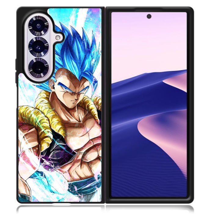 Gogeta Blue Art Dragon Ball Samsung Galaxy Z Fold 7 5G Case BC1041