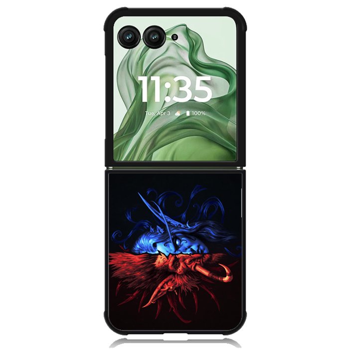 Horde And Alliance Z4852 Motorola Moto Razr+ Plus 2024/2025 Case, Motorola Razr 50 Ultra/50s Ultra Case