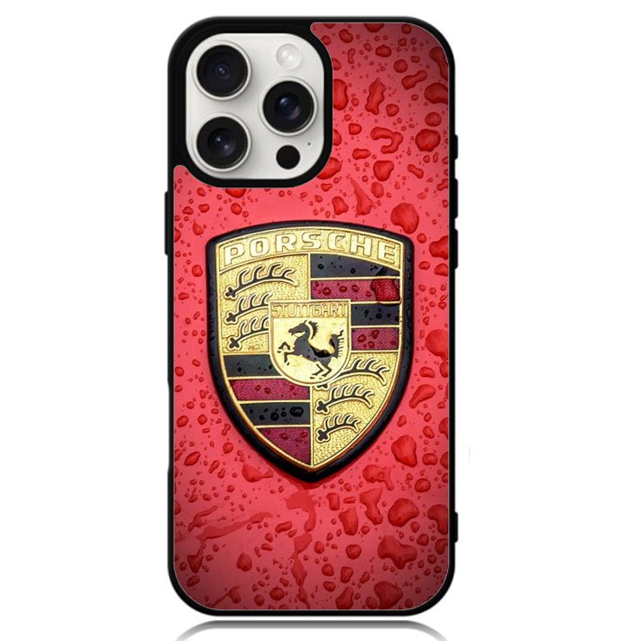Porsche Car Logo Z4907 iPhone 16 Pro Max Case
