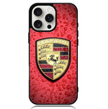 Porsche Car Logo Z4907 iPhone 16 Pro Case