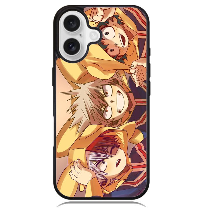my hero academia pikachu Z5001 iPhone 16 Case