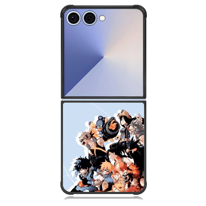 my hero academia full team Z5002 Samsung Galaxy Z Flip 7 Case