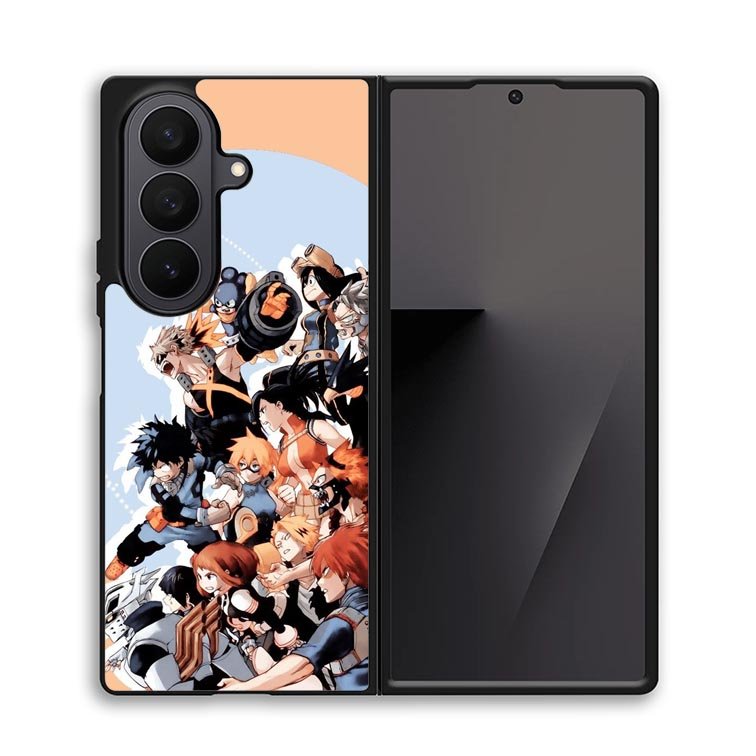 my hero academia full team Z5002 Samsung Galaxy Z Fold 7 Case