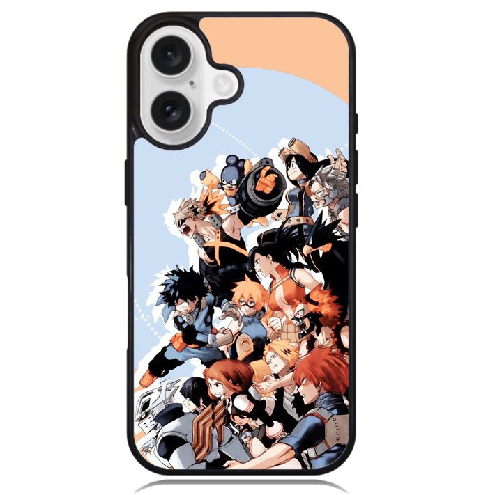 my hero academia full team Z5002 iPhone 16 Plus Case