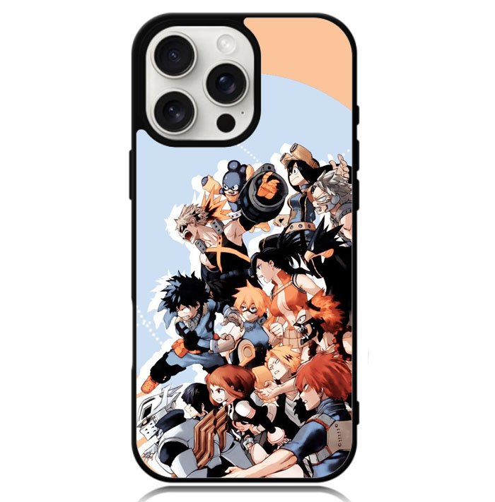 my hero academia full team Z5002 iPhone 16 Pro Max Case