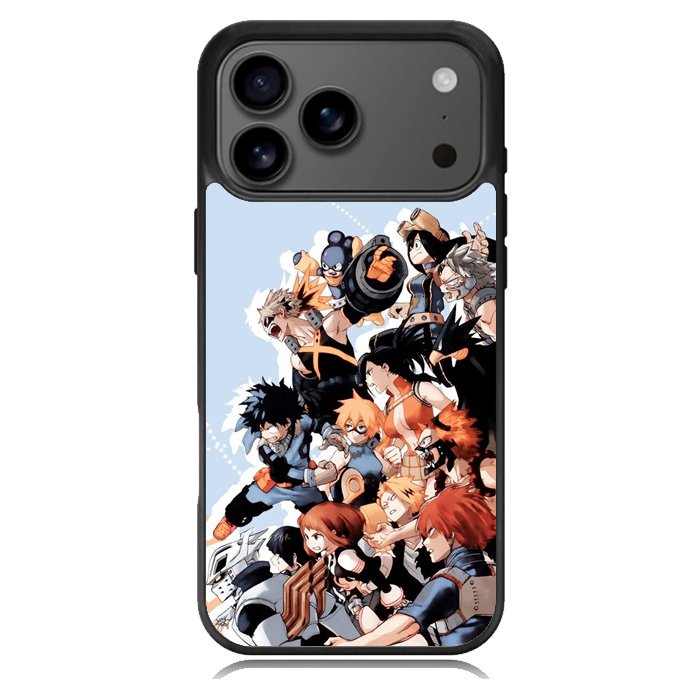 my hero academia full team Z5002 iPhone 17 Pro Max Case