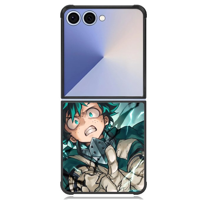 my hero academia midoriya Z5004 Samsung Galaxy Z Flip 7 Case