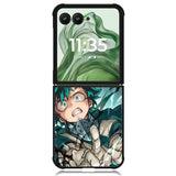 my hero academia midoriya Z5004 Motorola Moto Razr+ Plus 2024/2025 Case, Motorola Razr 50 Ultra/50s Ultra Case