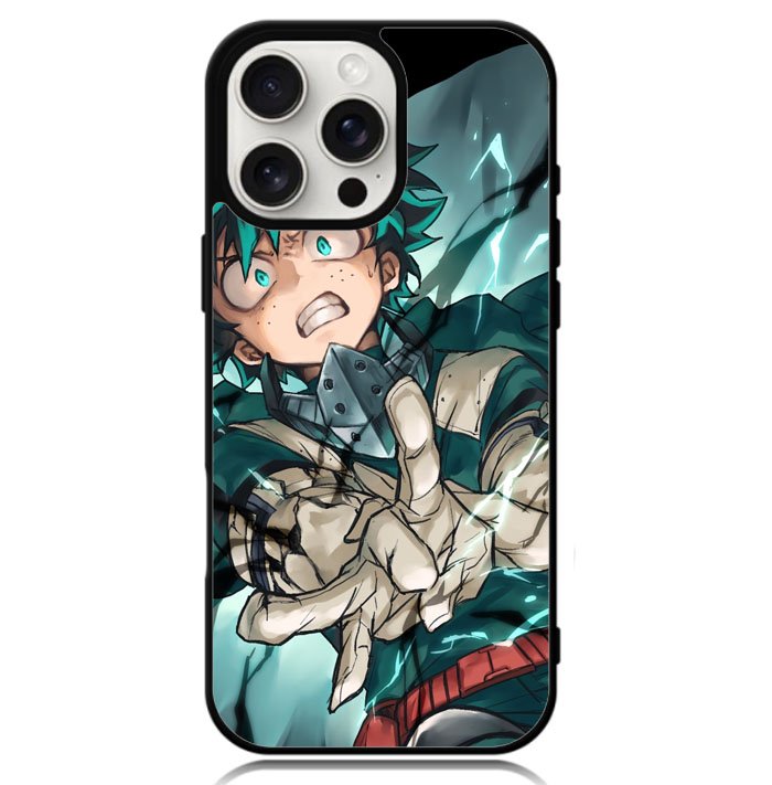 my hero academia midoriya Z5004 iPhone 16 Pro Case
