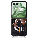 haikyuu Z5005 Motorola Moto Razr+ Plus 2024/2025 Case, Motorola Razr 50 Ultra/50s Ultra Case