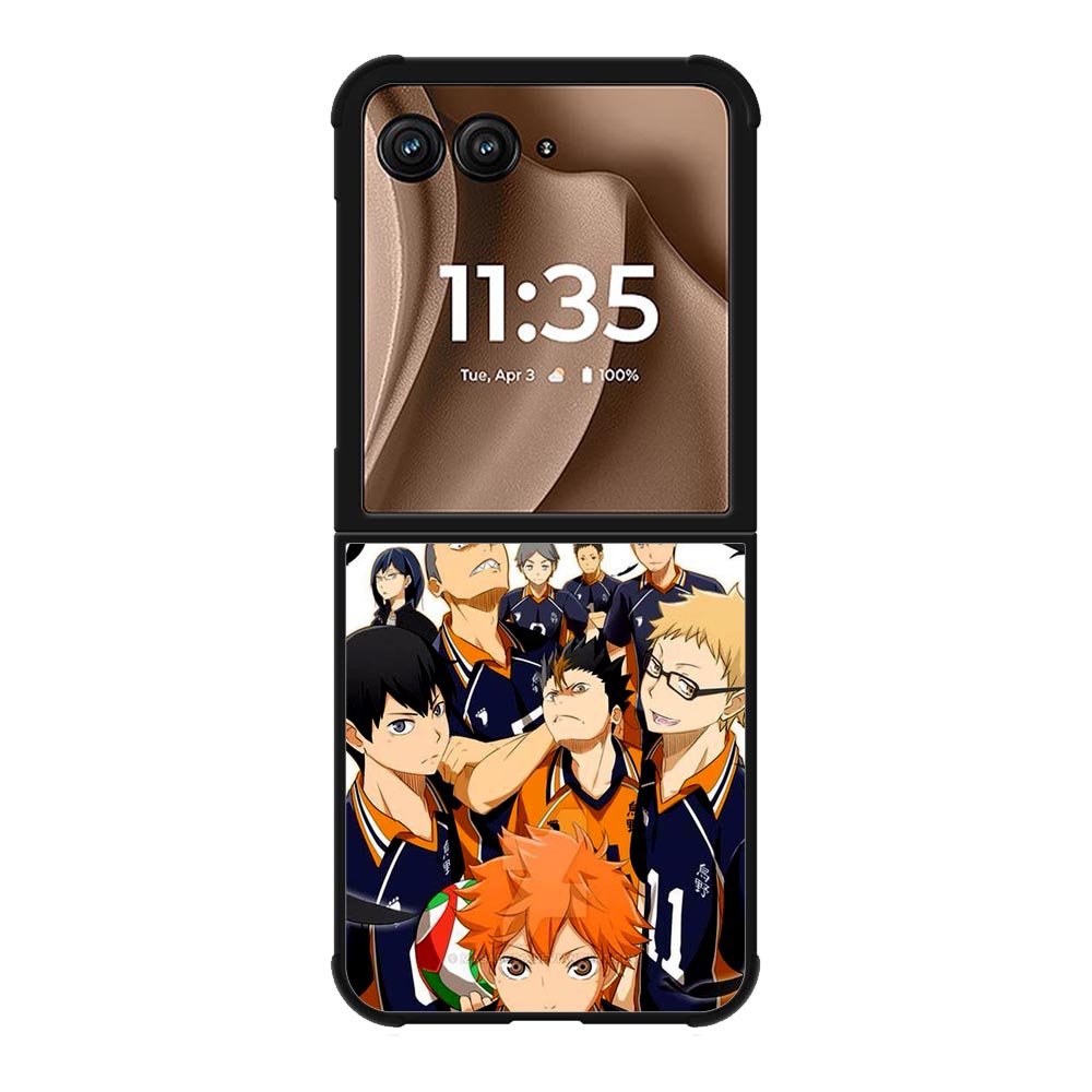 haikyuu season 4 Z5008 Motorola Moto RAZR Plus 2025 Case