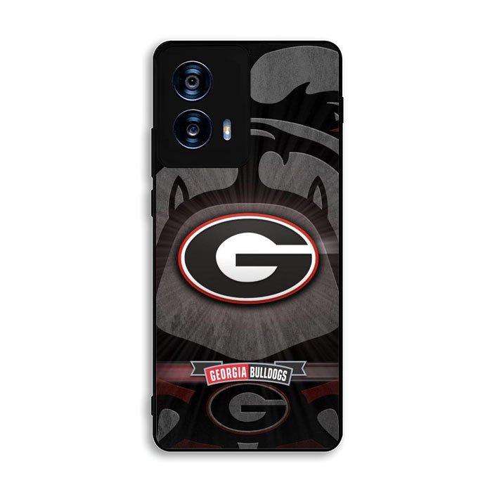 university georgia bulldogs Logo 1st Motorola Moto G Power 5G 2024 Case FE1987