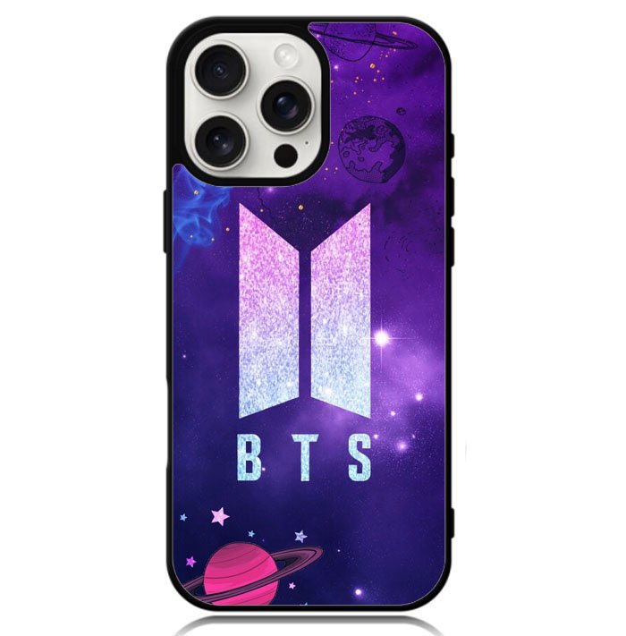 BTS Galaxy Logo Z5025 iPhone 16 Pro Max Case