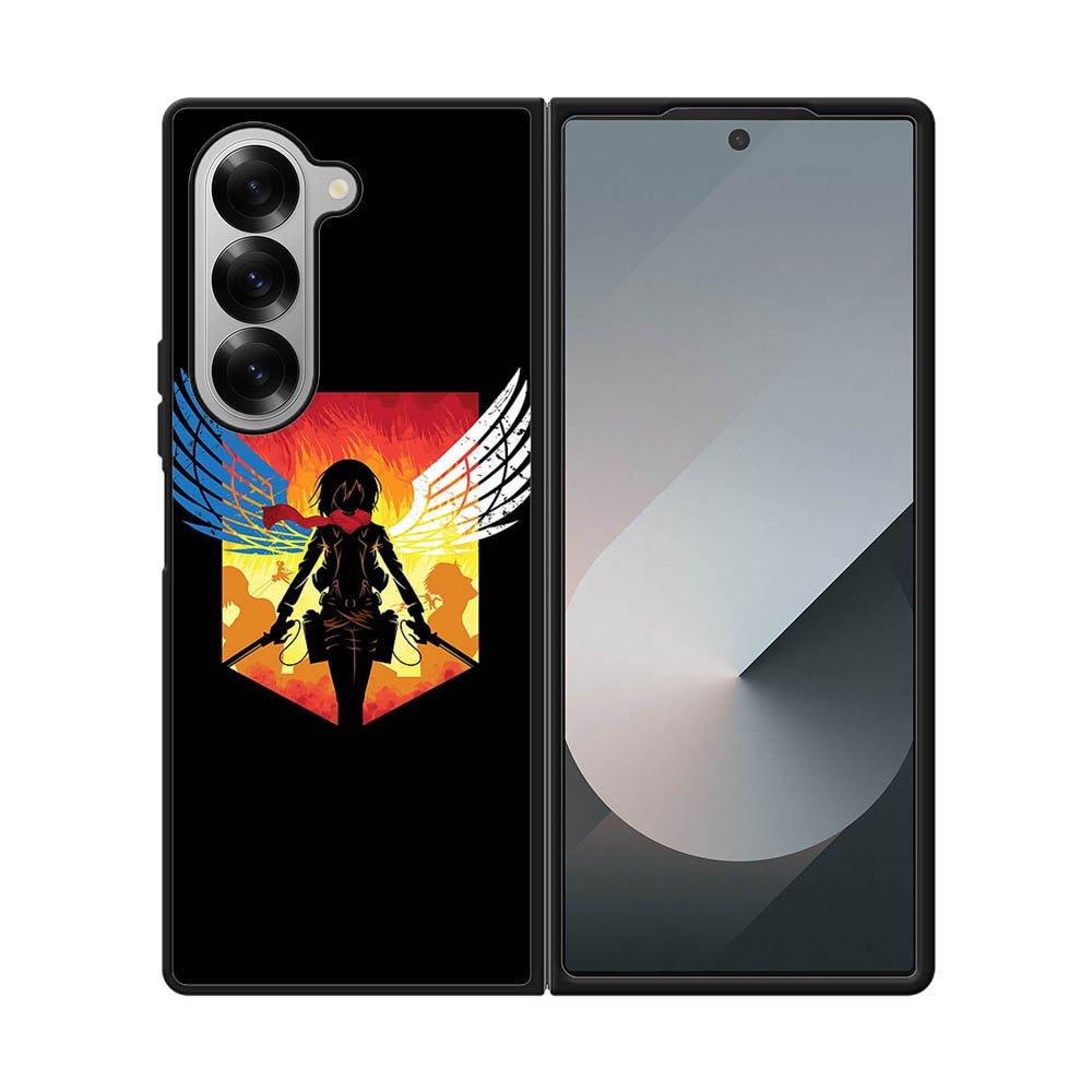 shingeki no kyojin mikasa Z5042 Samsung Galaxy Z Fold 7 5G Case